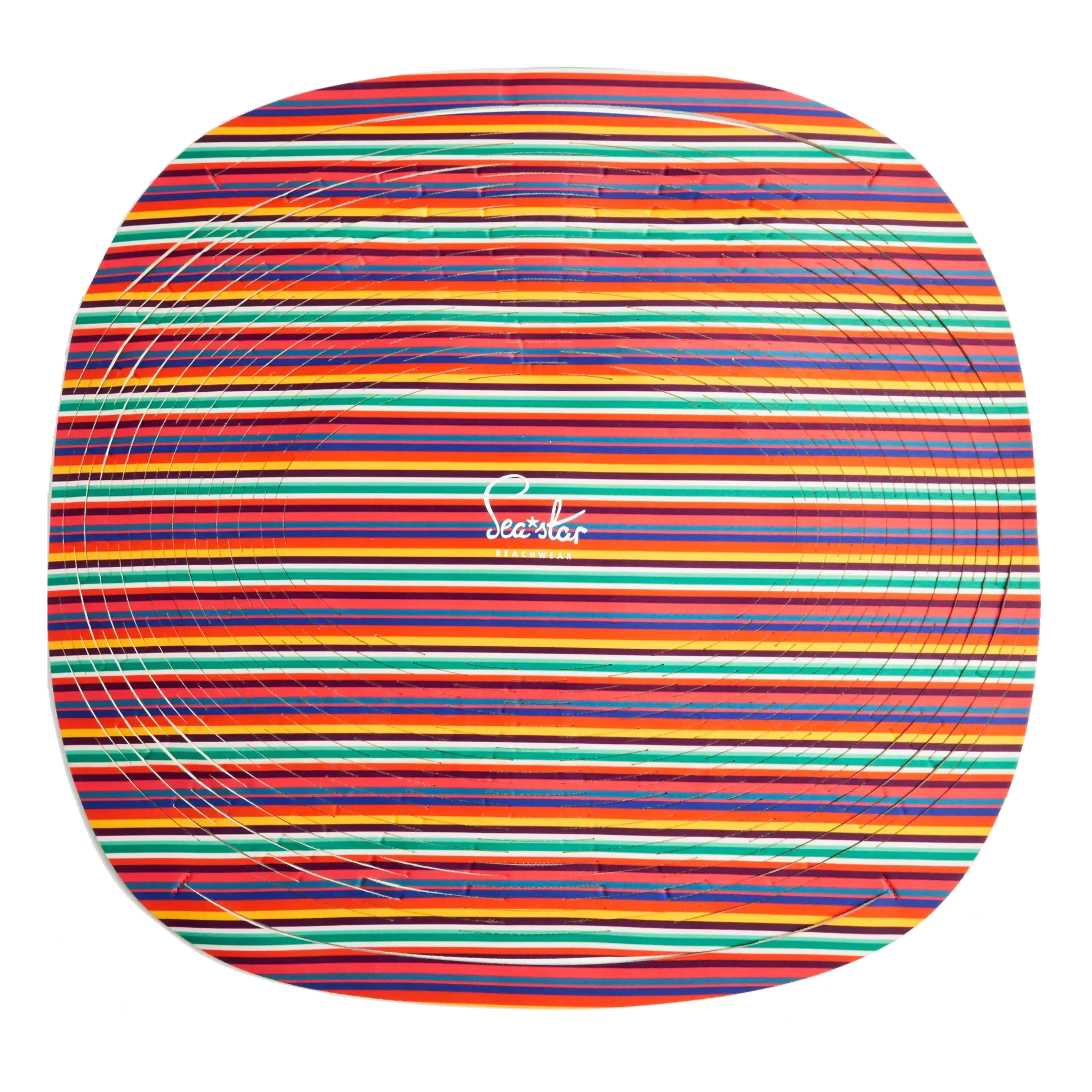 FLORAL EXPLOSION/CANDY STRIPE - FISHERMAN'S TOTE