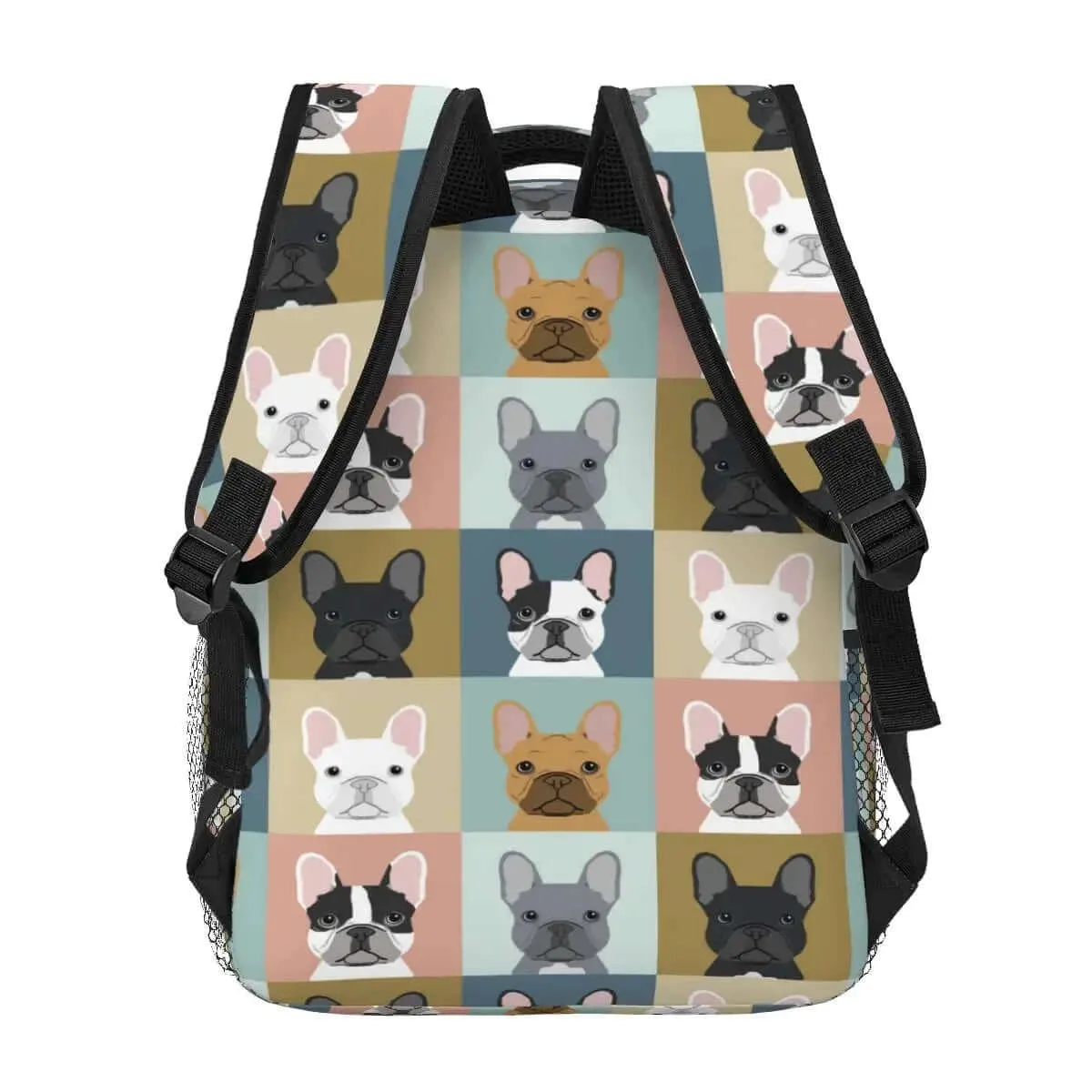 French Bulldog Print Backpack - Frenchies
