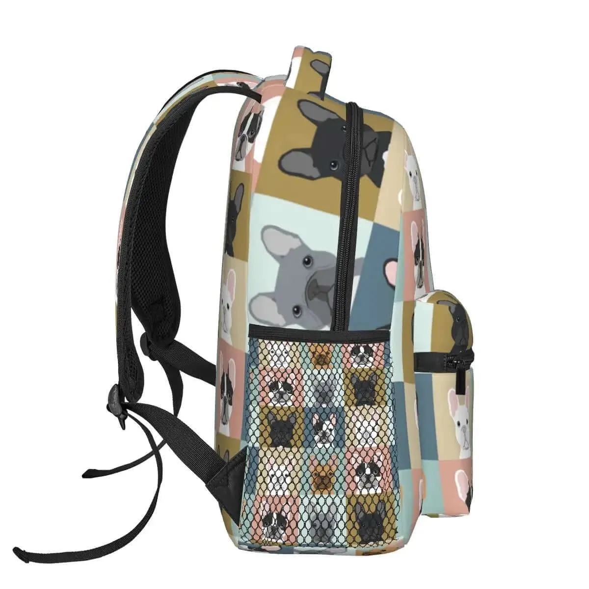 French Bulldog Print Backpack - Frenchies