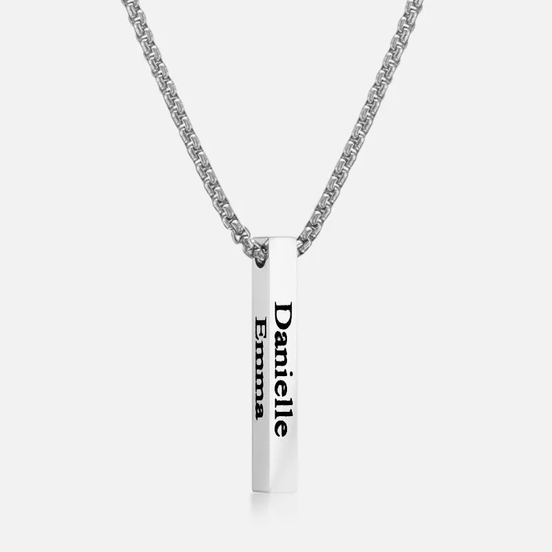 Goma Silver – Personalized Necklace