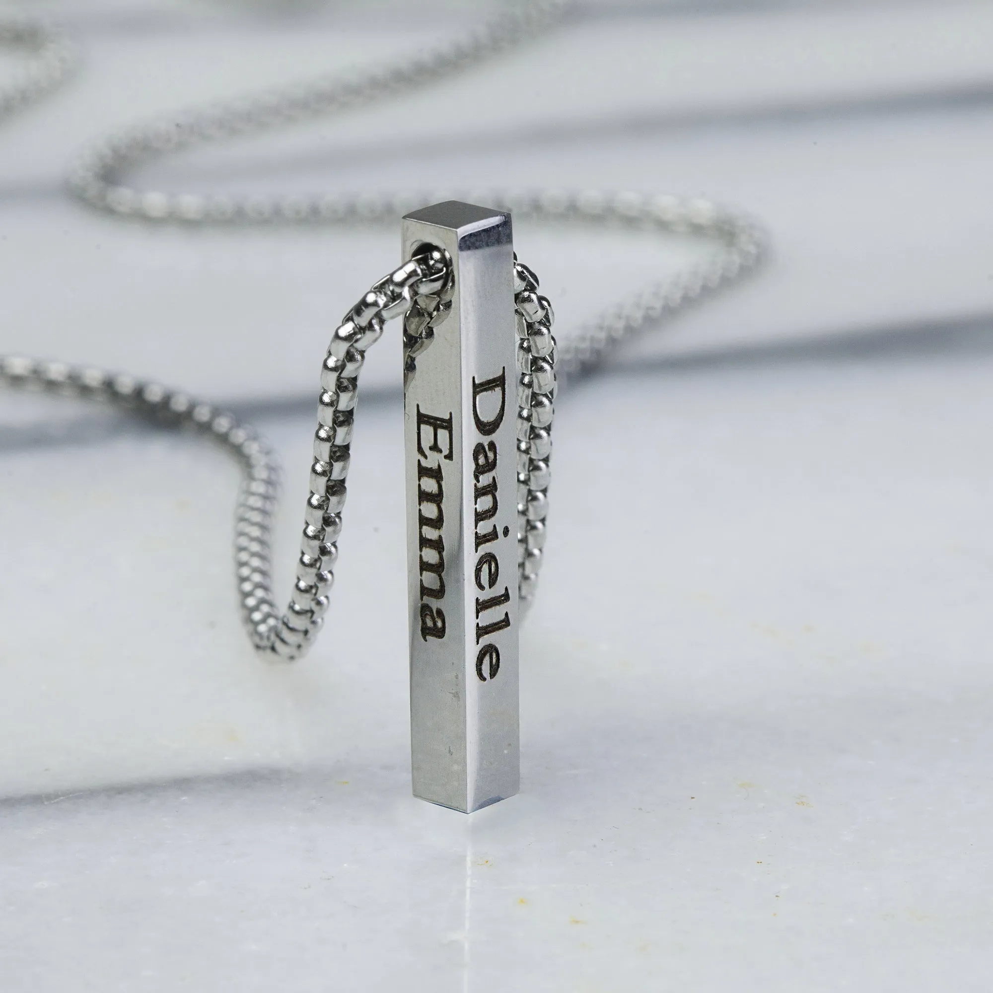 Goma Silver – Personalized Necklace