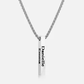 Goma Silver – Personalized Necklace