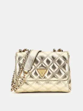 Guess Giully Mini Convertible Crossbody - Gold