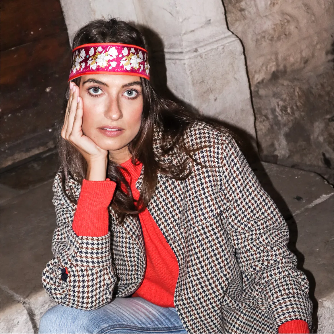 'I Fiori' Silk Twilly Scarf