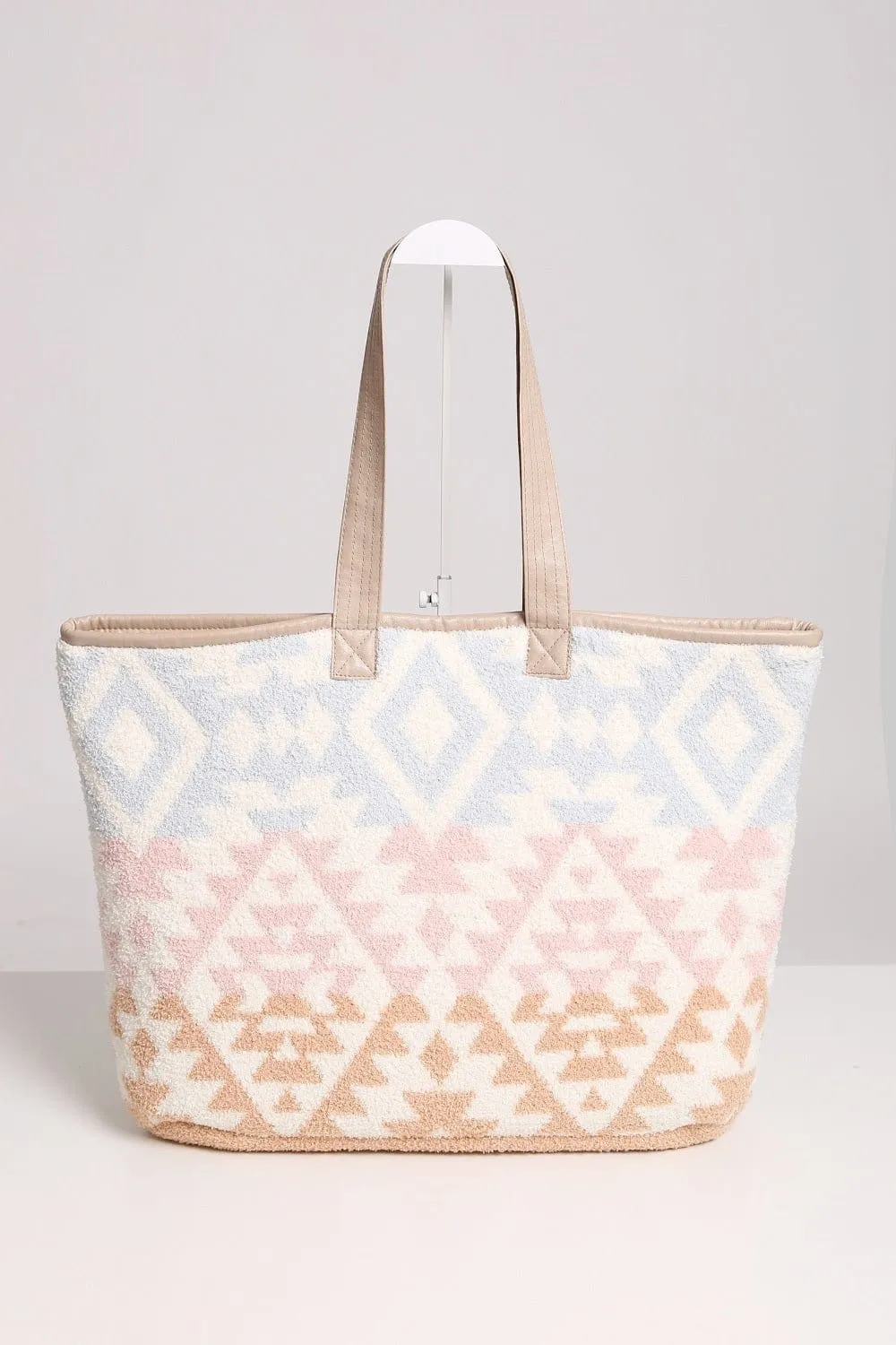 JCL2134 Boho Tribal Super Lux Microfiber Tote