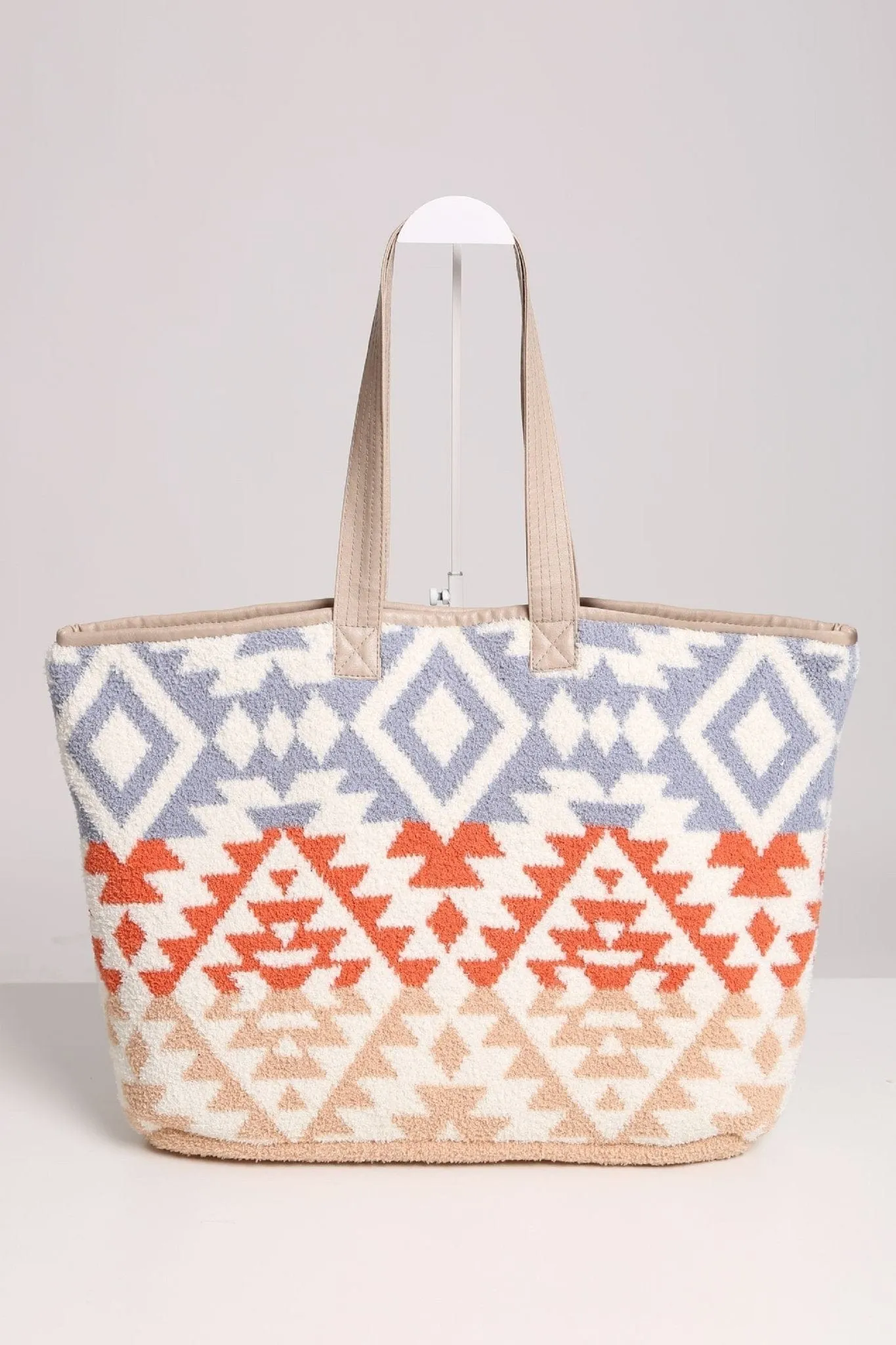 JCL2134 Boho Tribal Super Lux Microfiber Tote