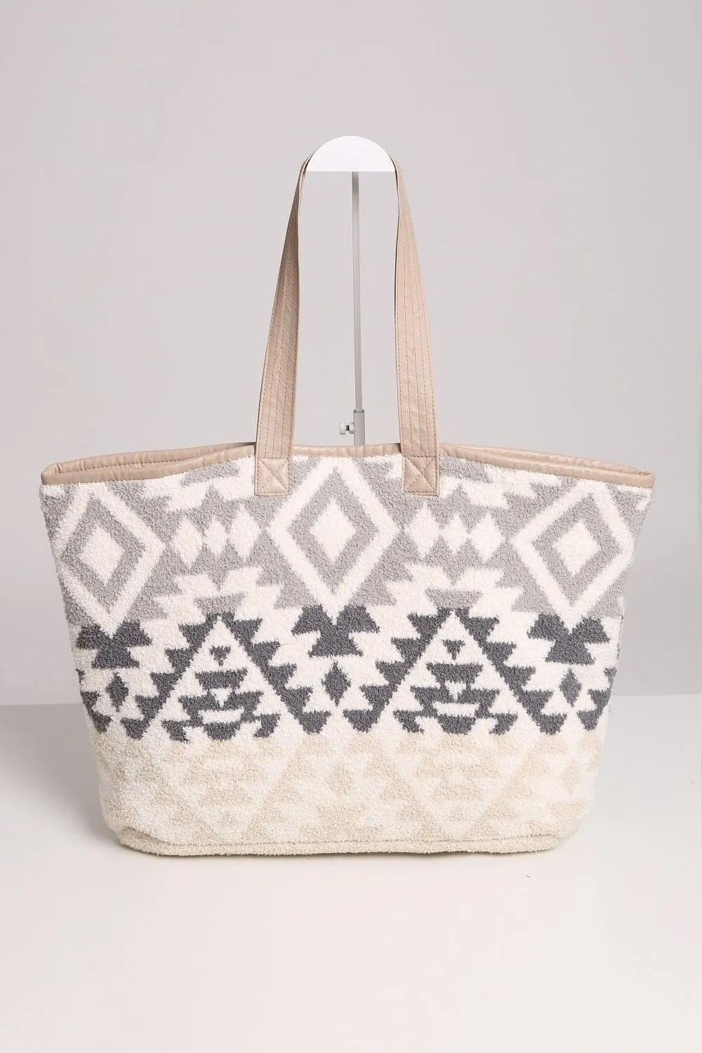 JCL2134 Boho Tribal Super Lux Microfiber Tote