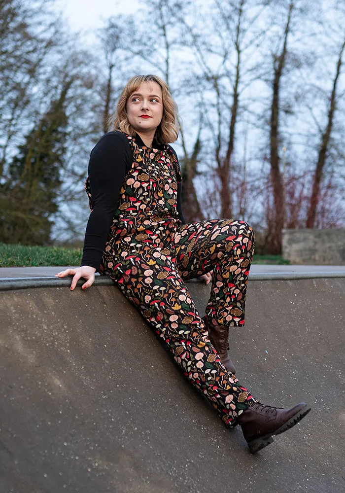 Jordan Mushroom & Toadstool Print Dungaree