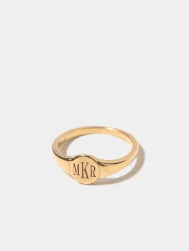JV Pinky Signet Ring