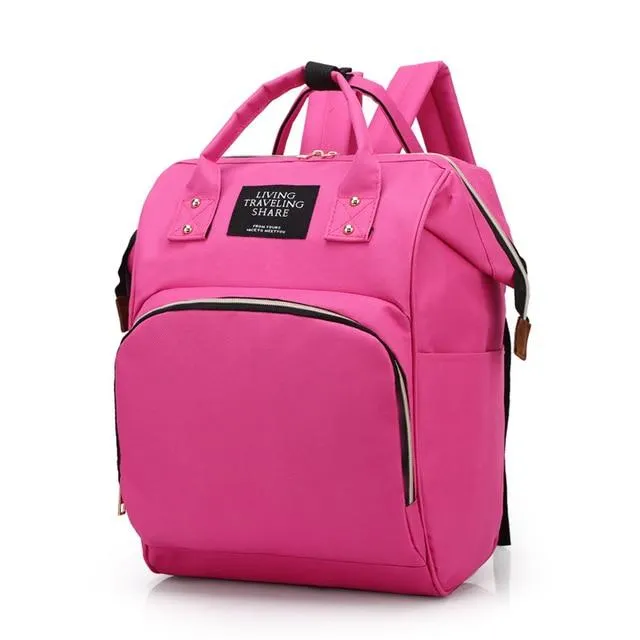 Lequeen Fashion Mummy Maternity Nappy Bag Large Capacity