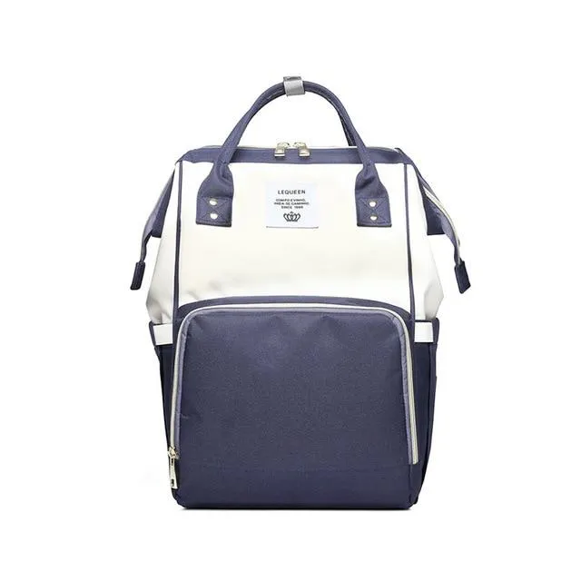 Lequeen Fashion Mummy Maternity Nappy Bag Large Capacity