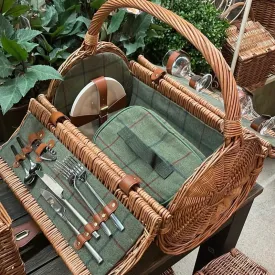 Luxury 2 Person Barrel Picnic Basket