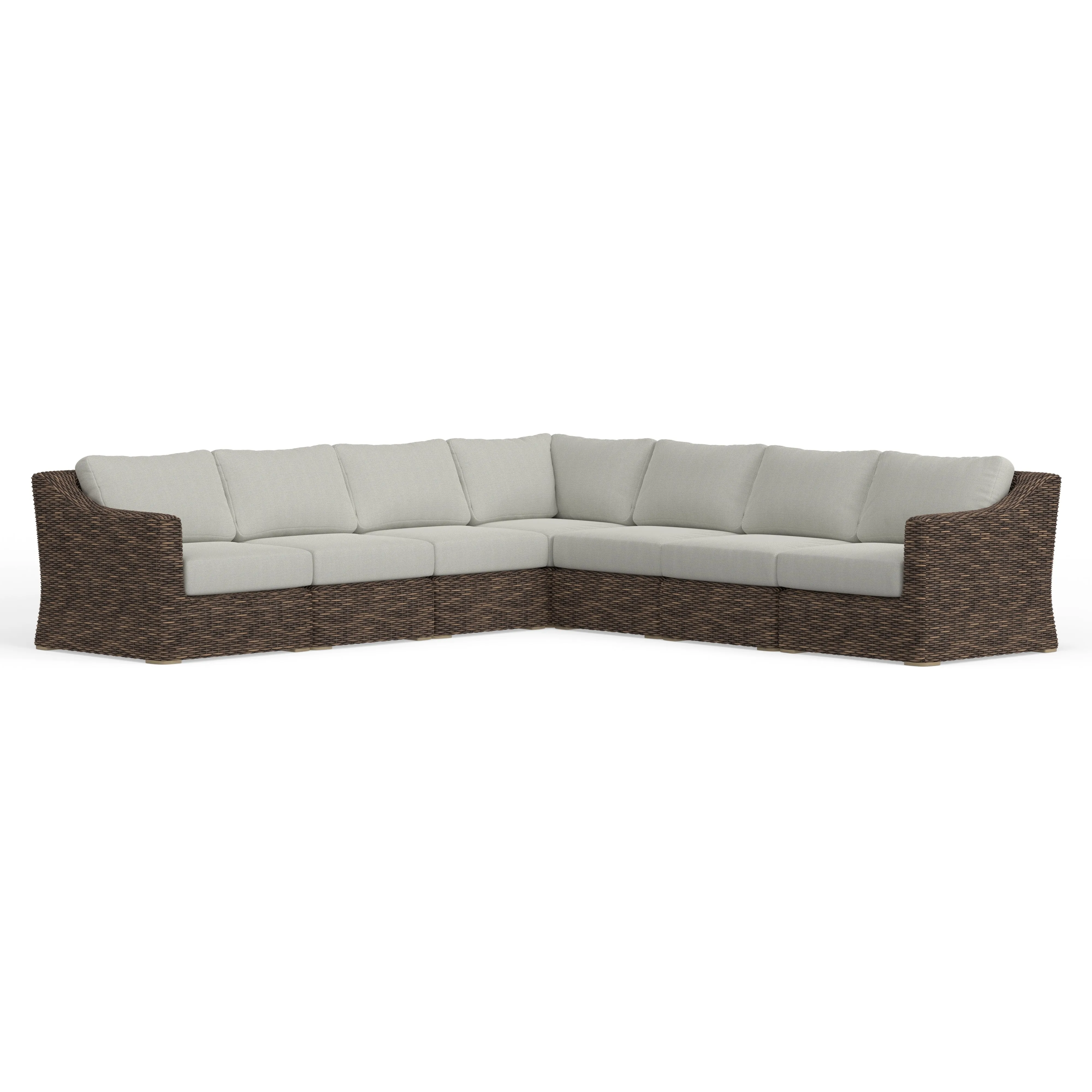 Newport Outdoor 7-Piece Sectional