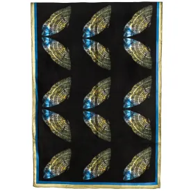 Night Glide - Long Silk Scarf