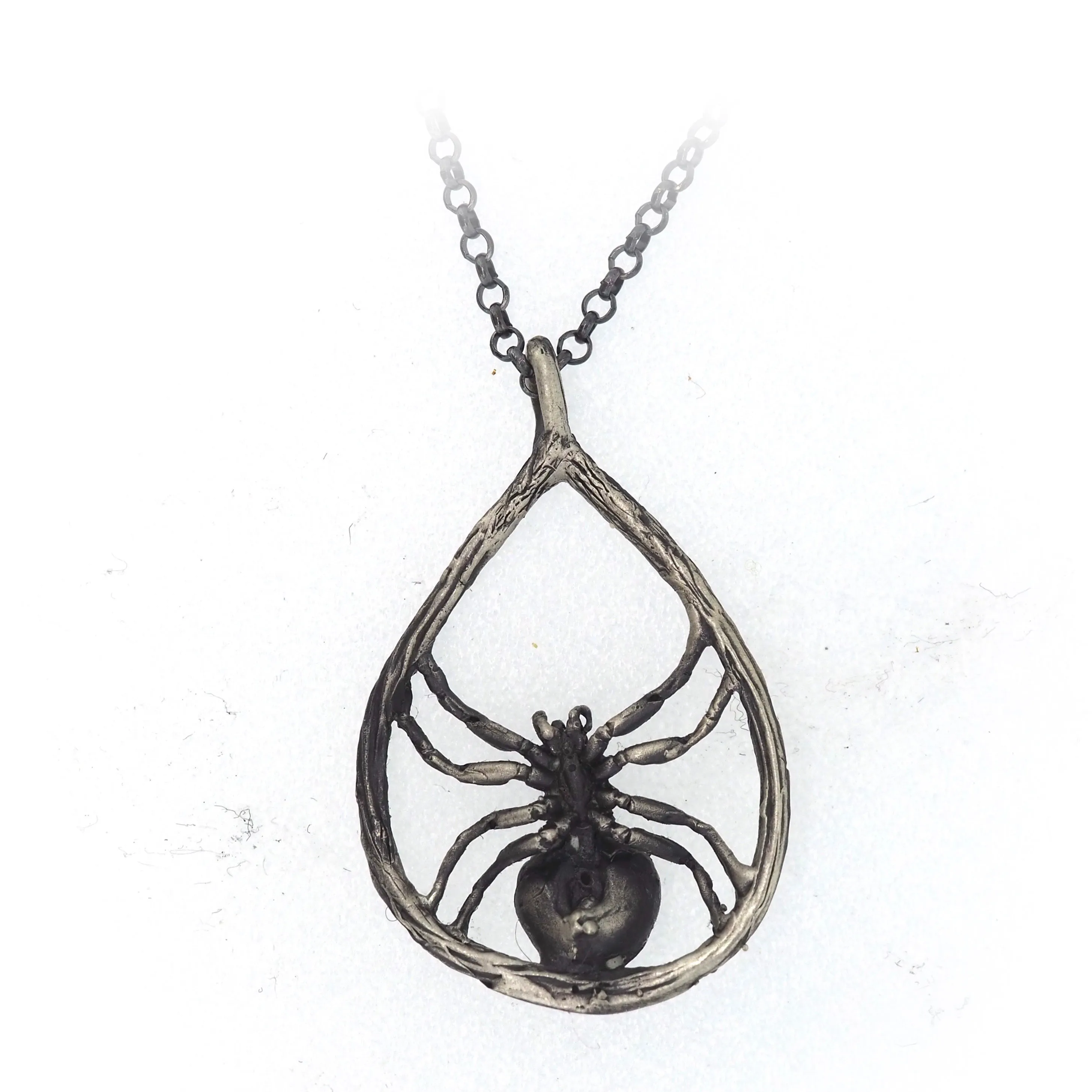Orb weaver necklace