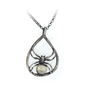 Orb weaver necklace