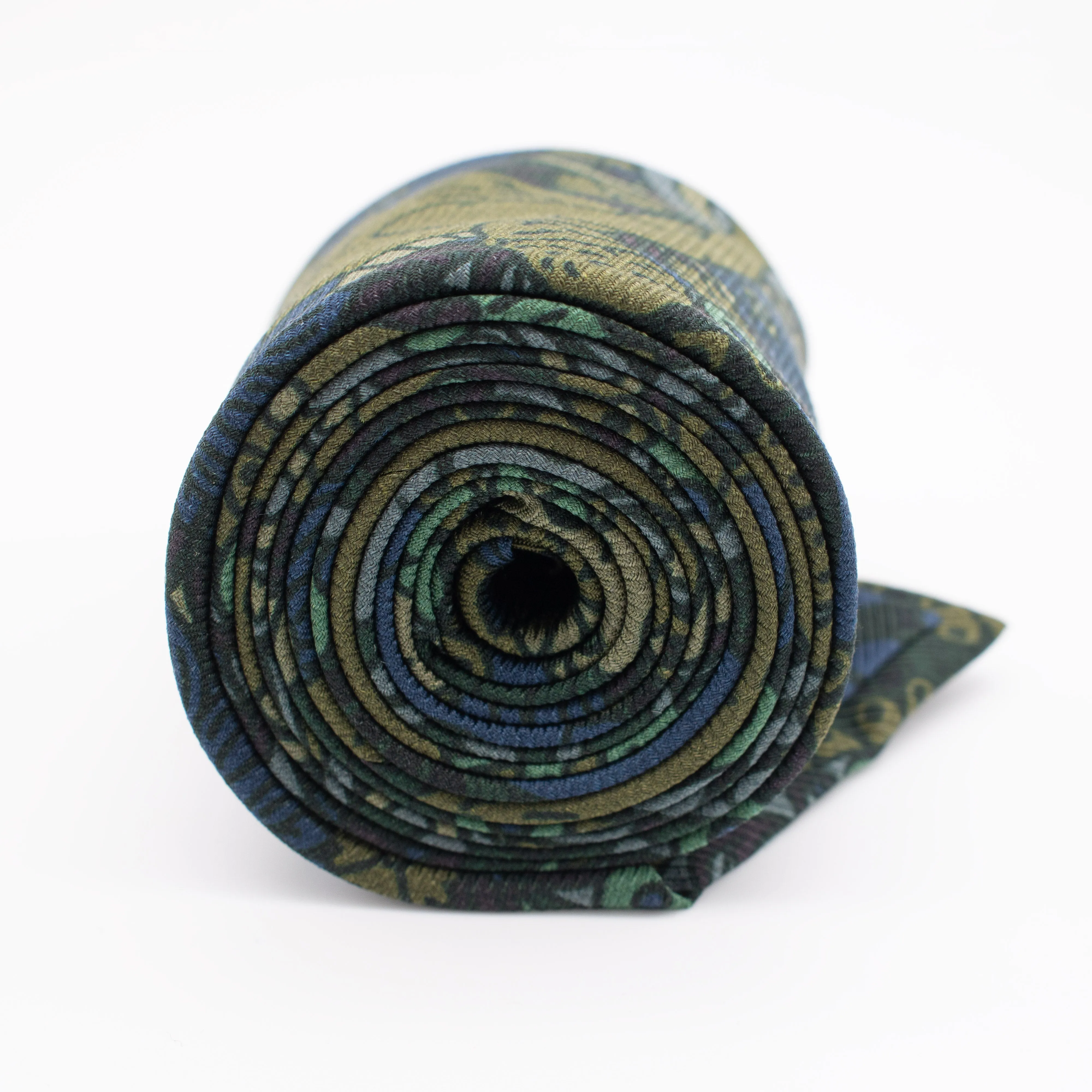 Paisley Gods Tie, Green – Silk Neck Tie