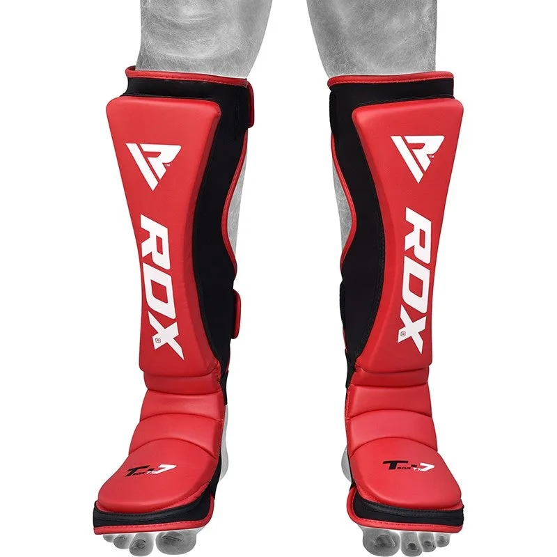 RDX T7 Red Shin Instep Guards