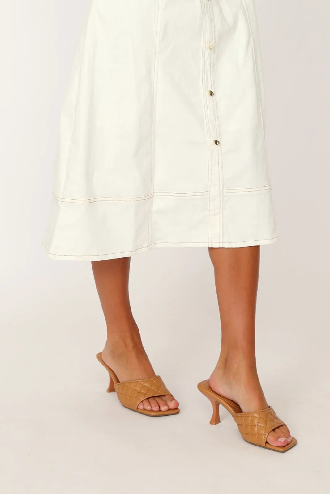 SALE - Twain Quilted Heel