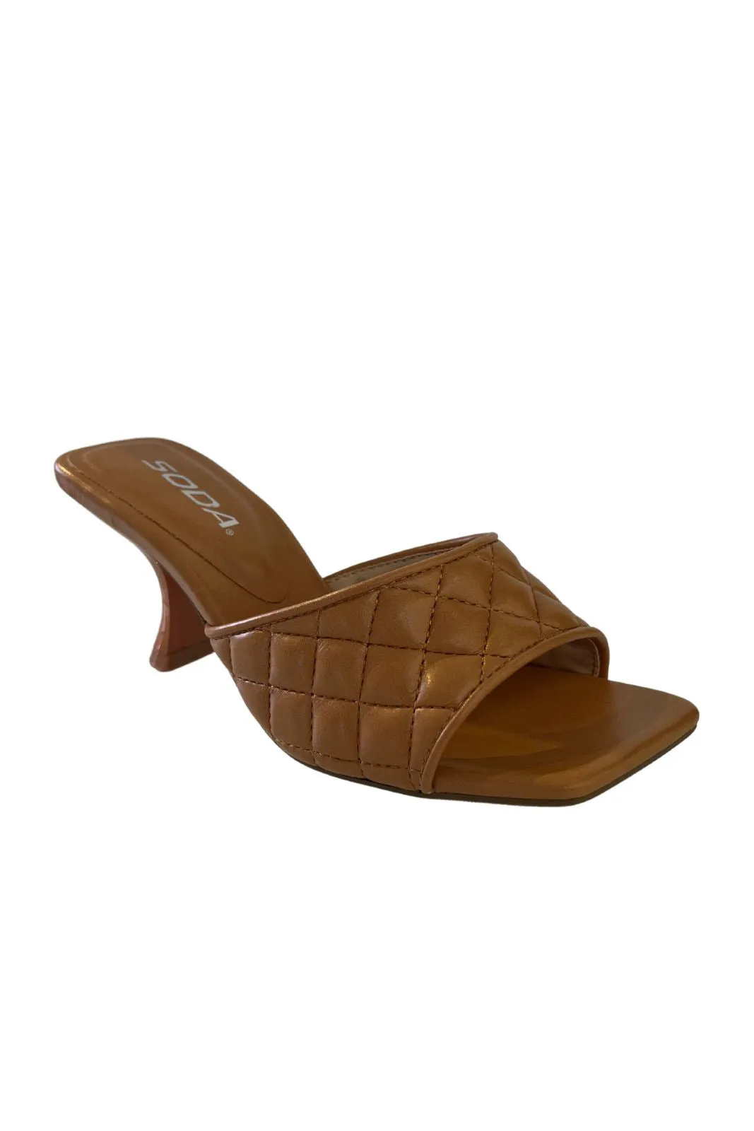 SALE - Twain Quilted Heel
