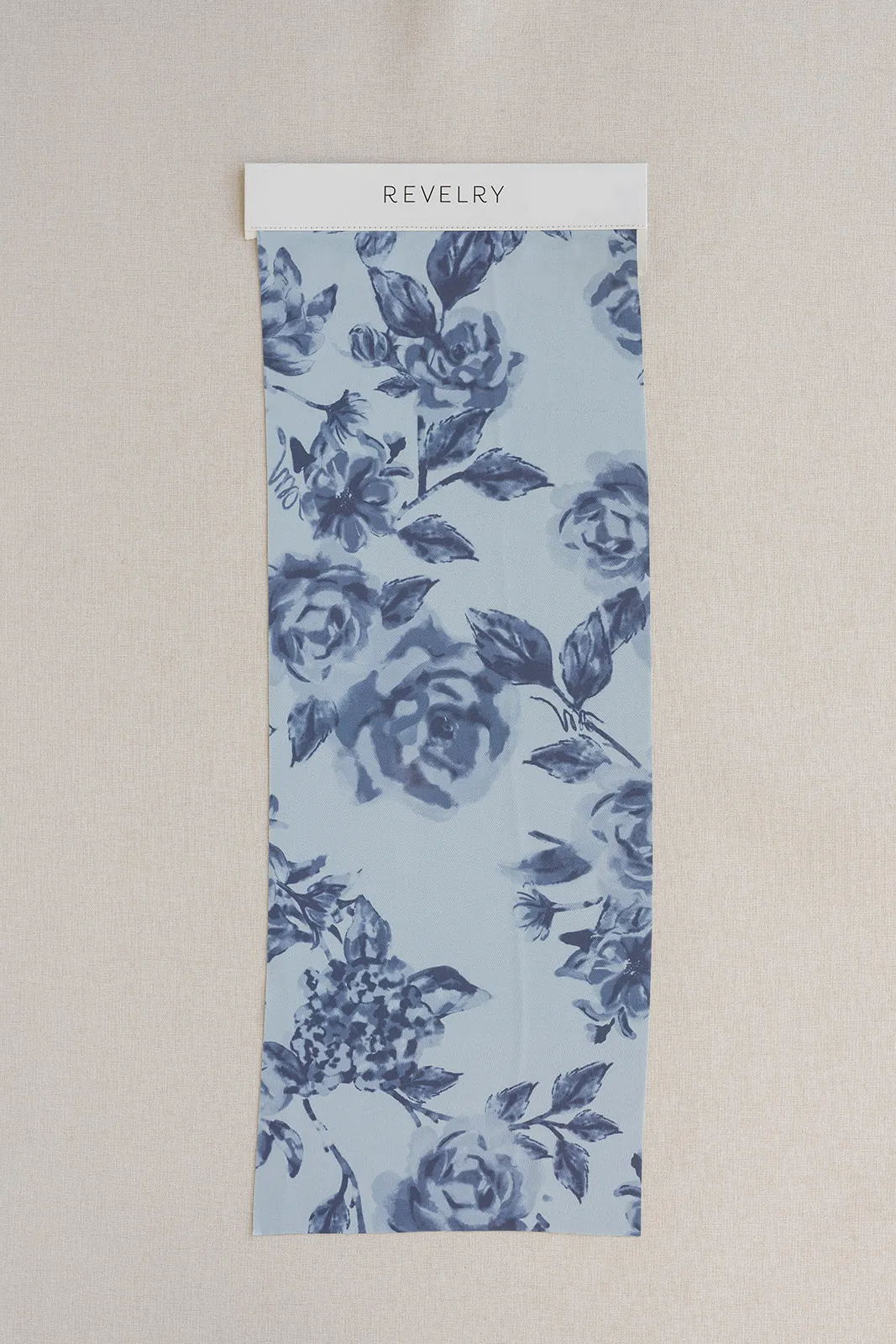 Satin Floral Print Mega Swatch | Ready To Ship