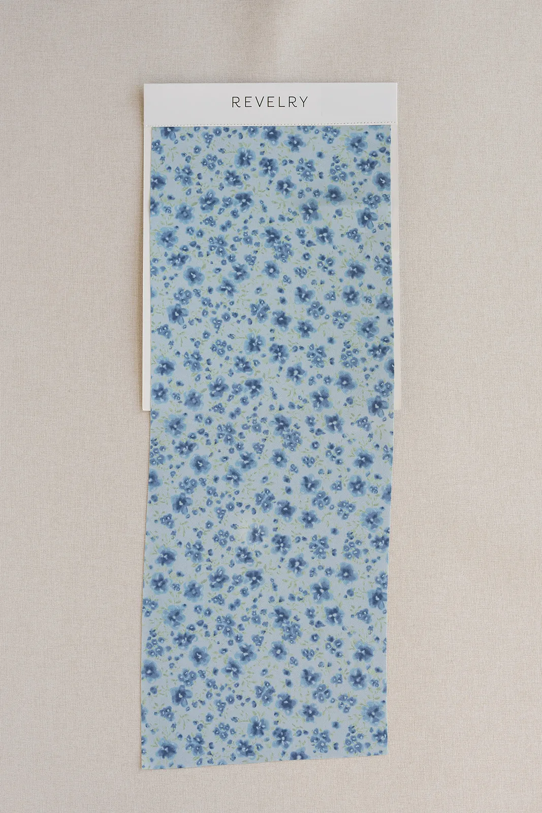 Satin Floral Print Mega Swatch | Ready To Ship