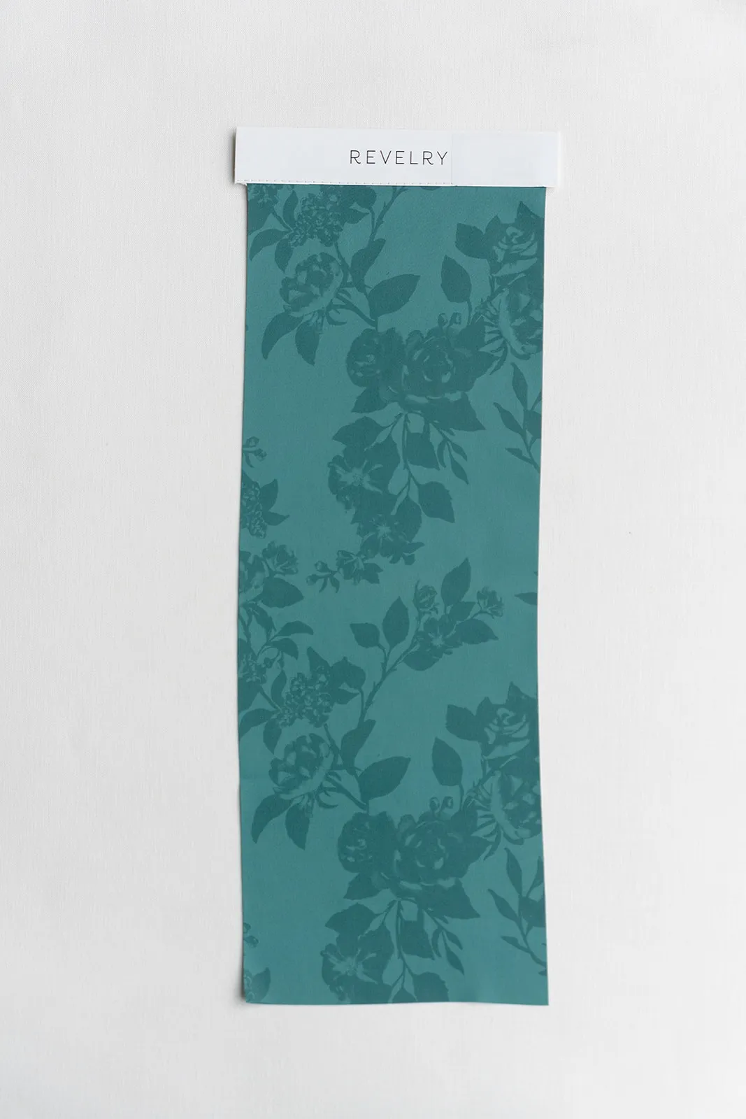 Satin Floral Print Mega Swatch | Ready To Ship