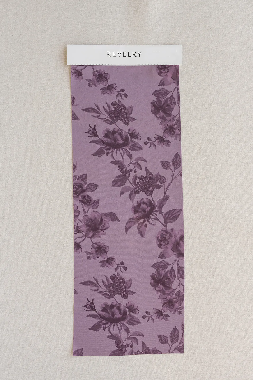 Satin Floral Print Mega Swatch | Ready To Ship
