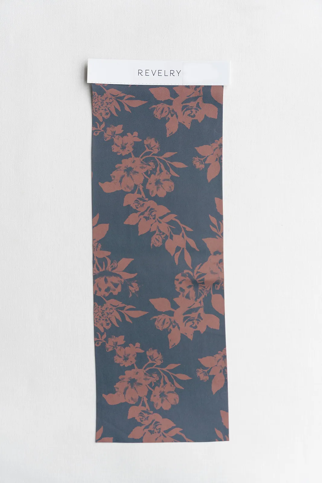 Satin Floral Print Mega Swatch | Ready To Ship