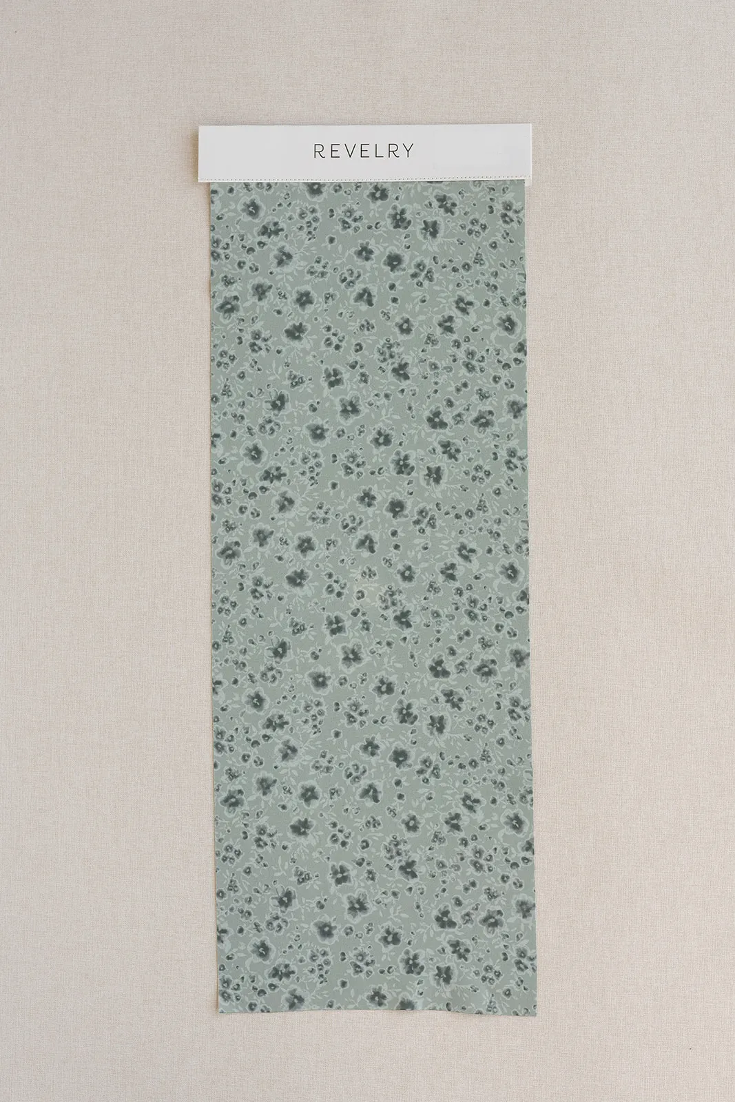 Satin Floral Print Mega Swatch | Ready To Ship