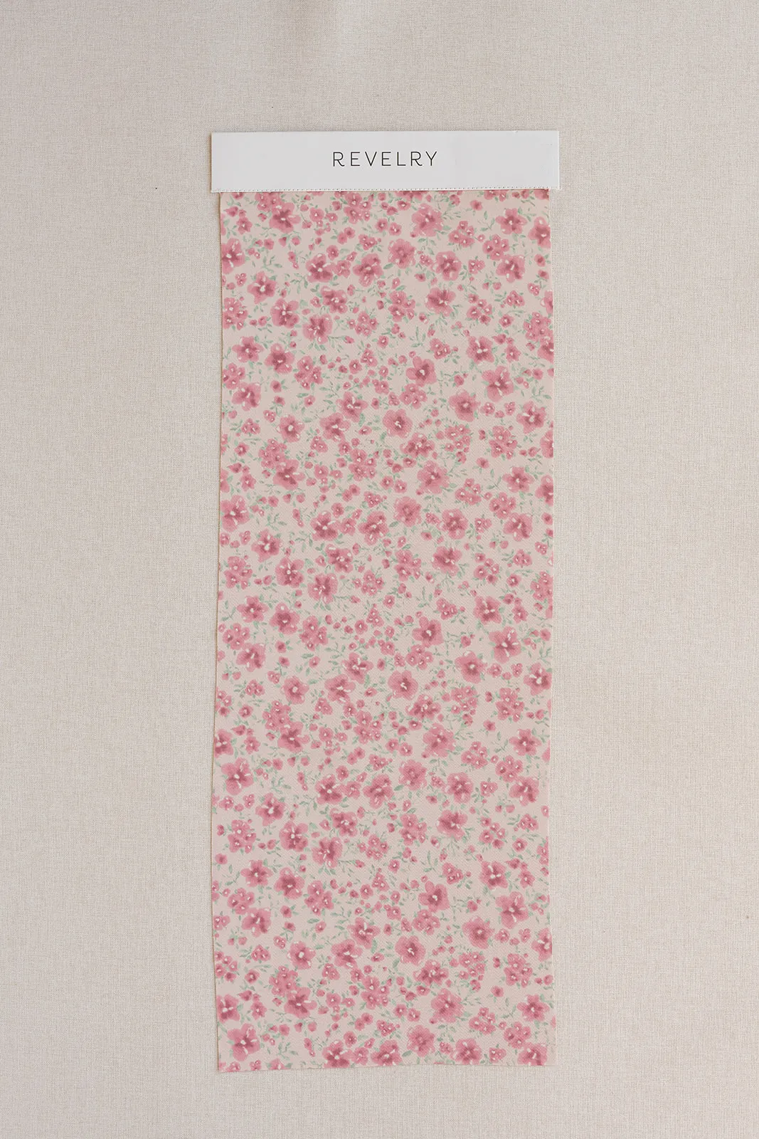 Satin Floral Print Mega Swatch | Ready To Ship