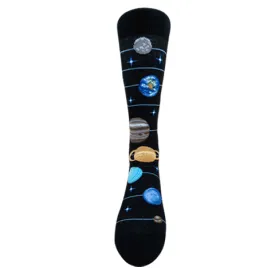 Science Solar System Grid Socks