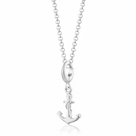 Silver Anchor Necklace