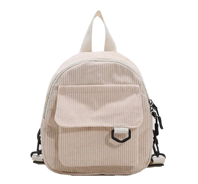Small Corduroy Backpack