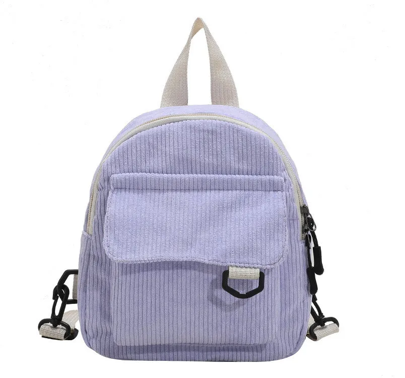 Small Corduroy Backpack