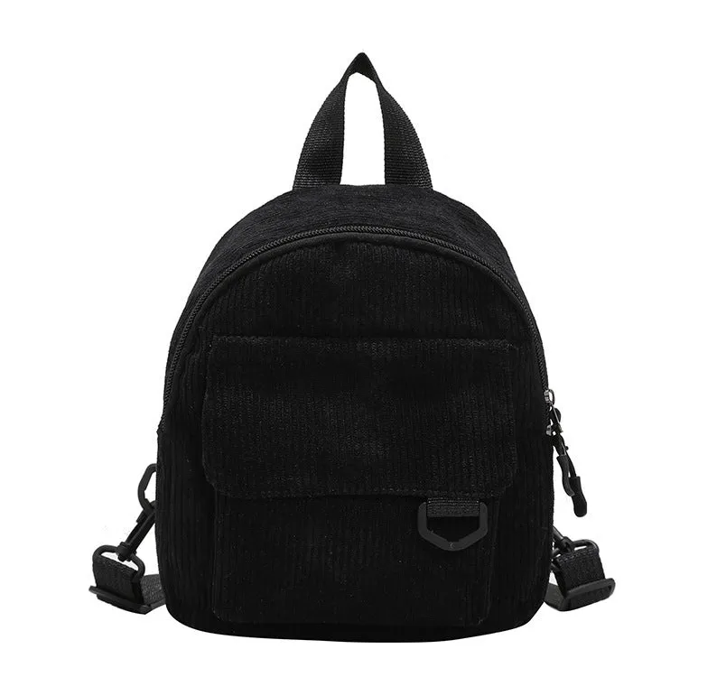 Small Corduroy Backpack