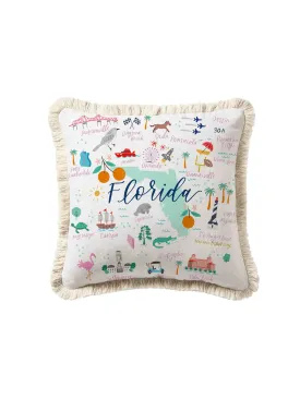 Square Pillow | Florida
