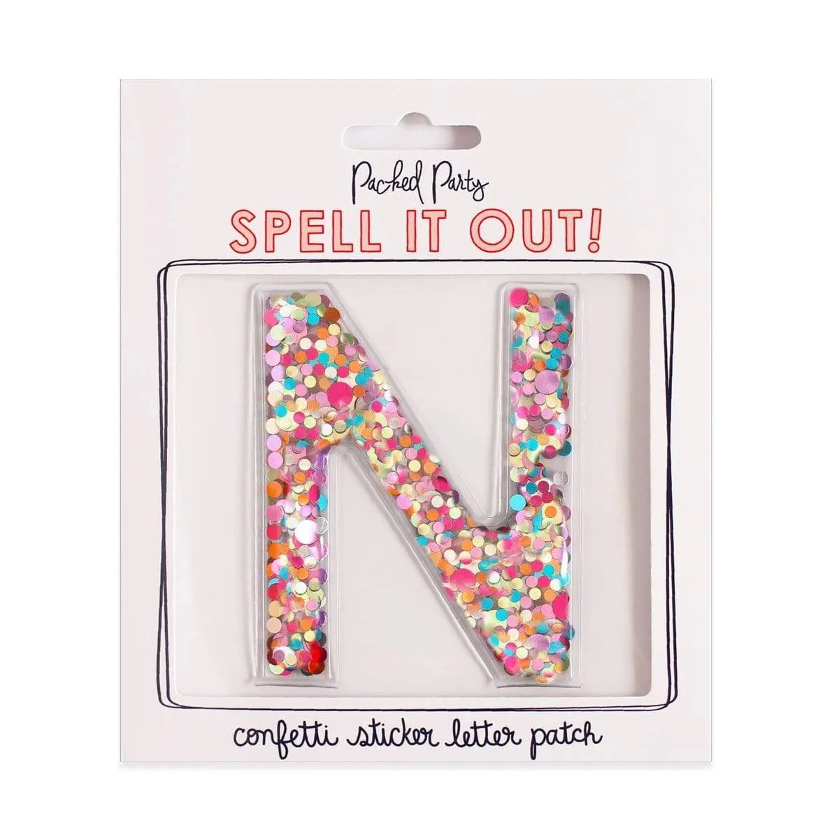 Stick to It Confetti Letters