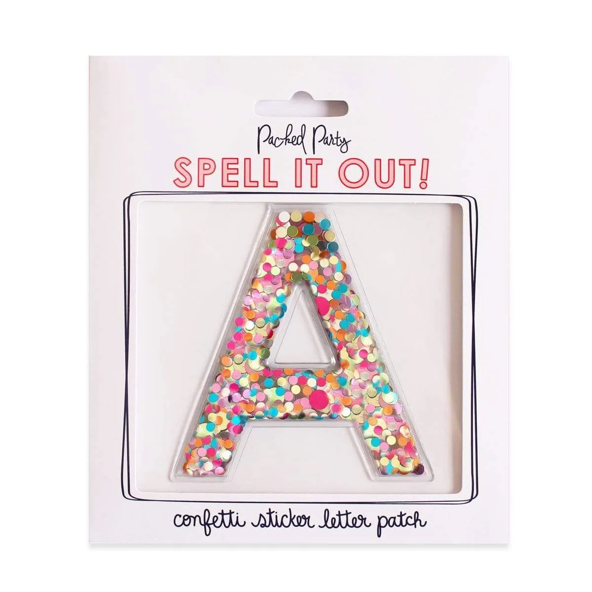 Stick to It Confetti Letters