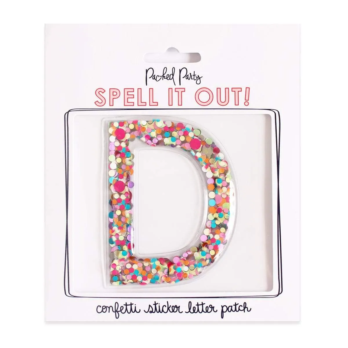 Stick to It Confetti Letters