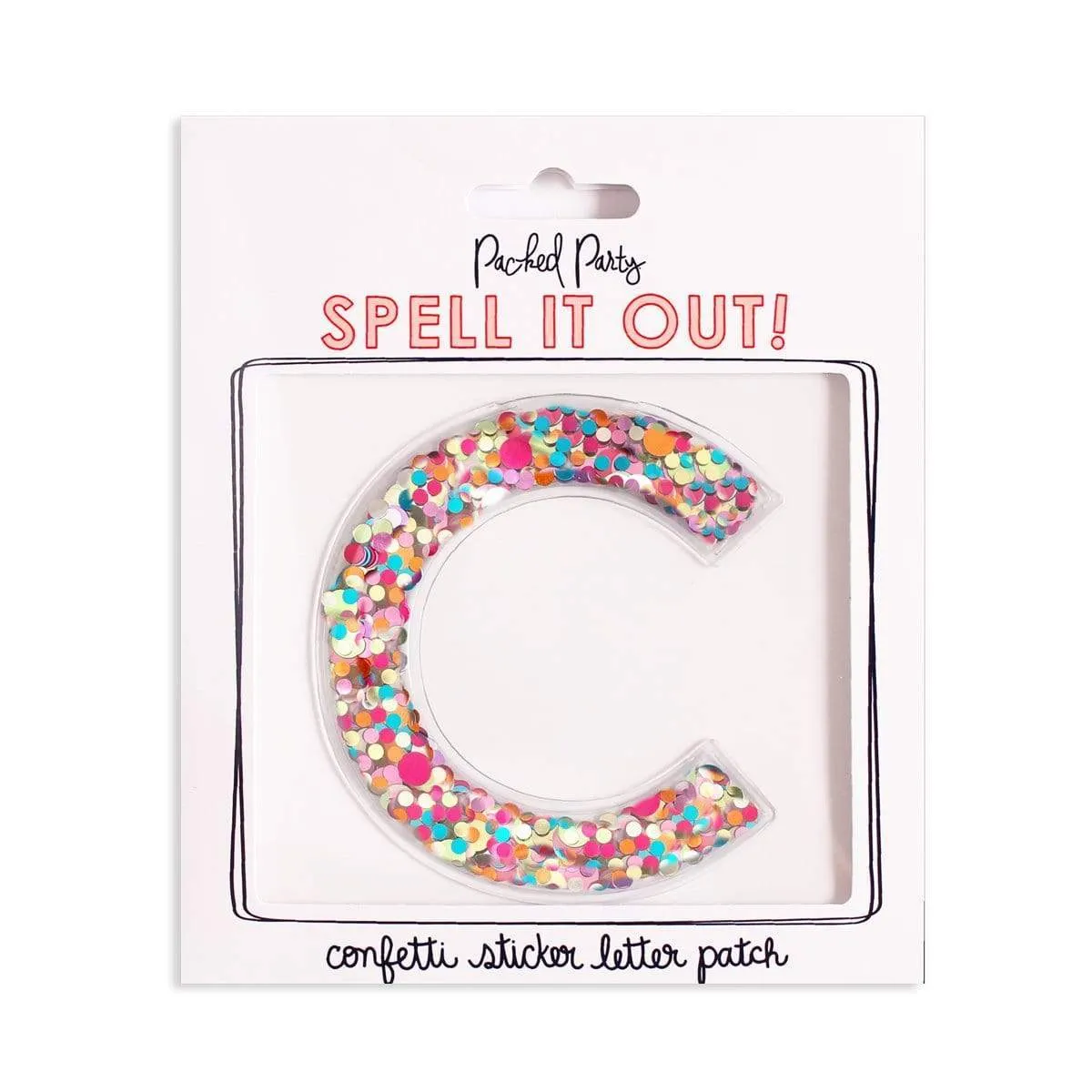 Stick to It Confetti Letters
