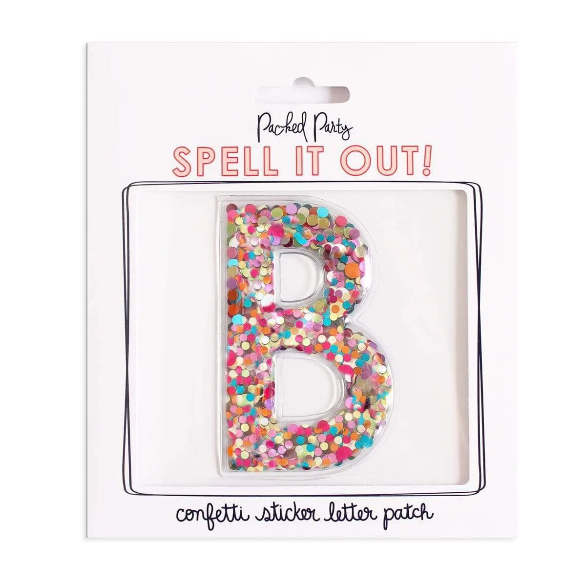 Stick to It Confetti Letters