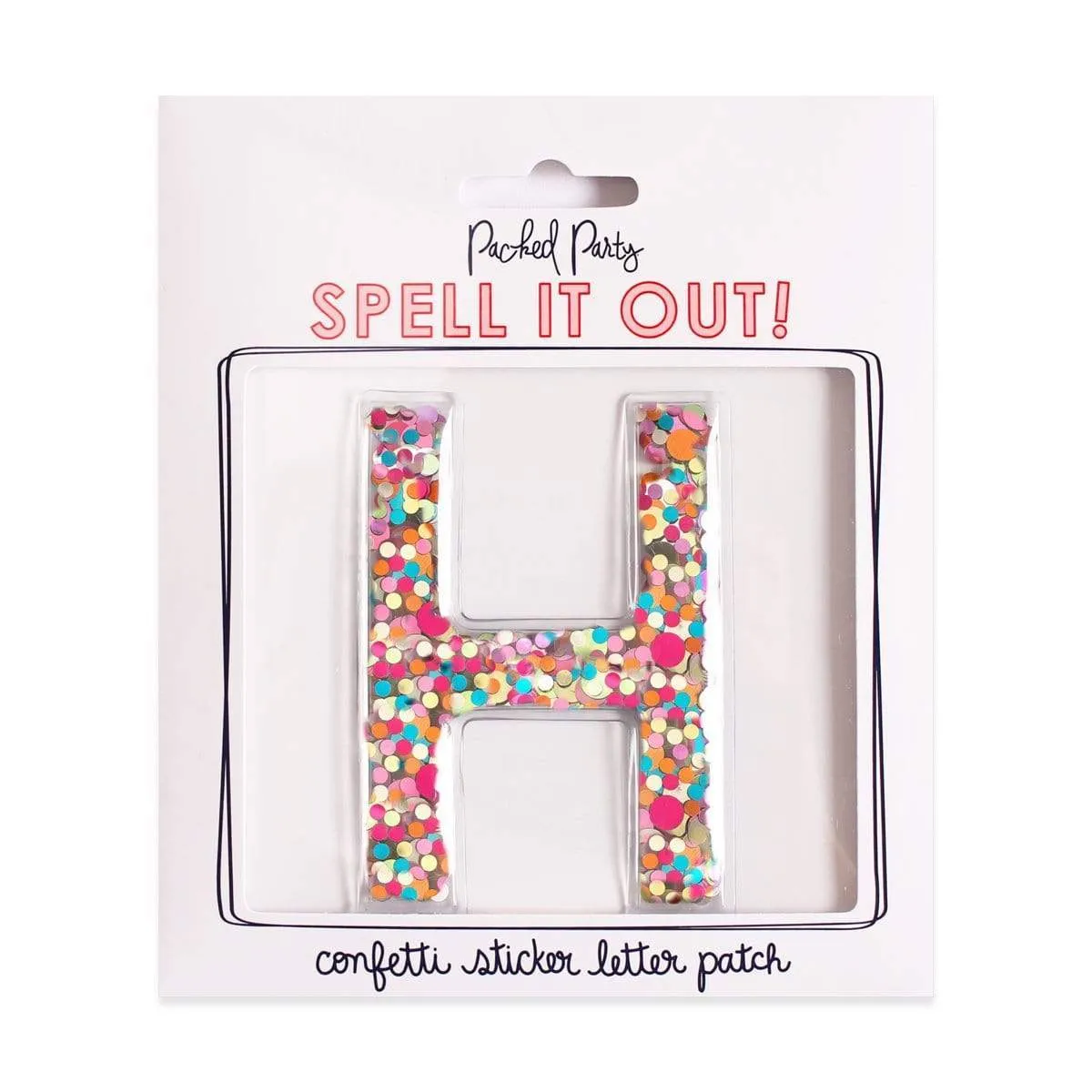 Stick to It Confetti Letters