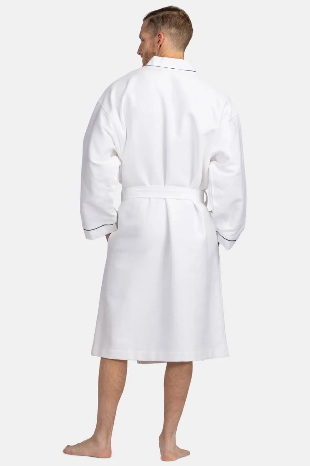 Texere Men's Modal Kimono Bathrobe with Quilted Design