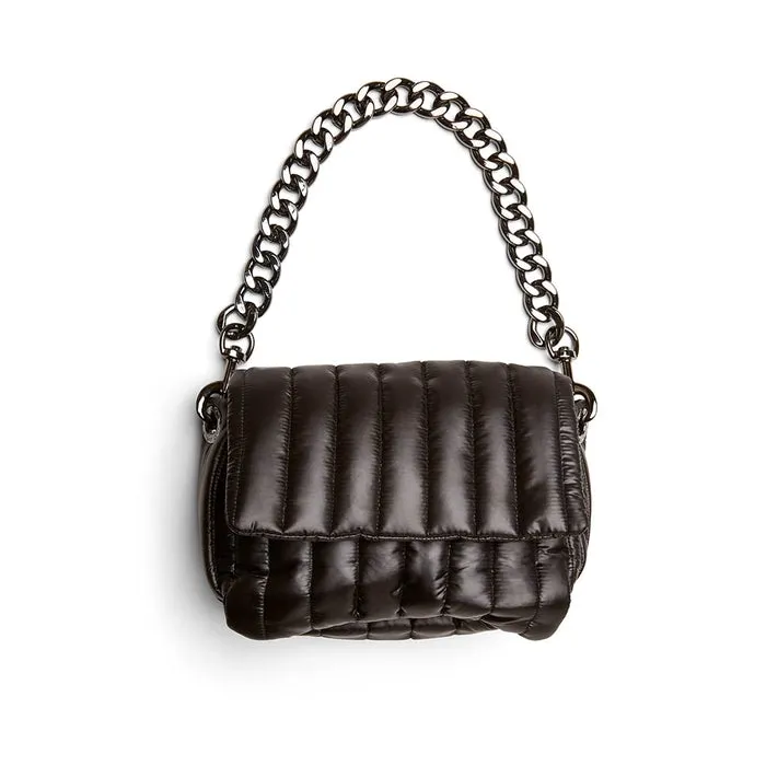 Think Royln - Bar Bag in Shiny Black