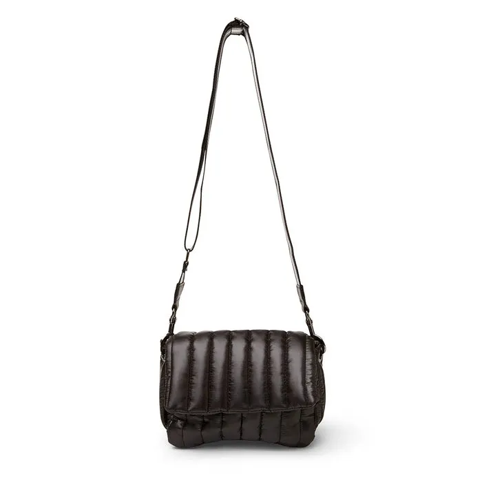 Think Royln - Bar Bag in Shiny Black