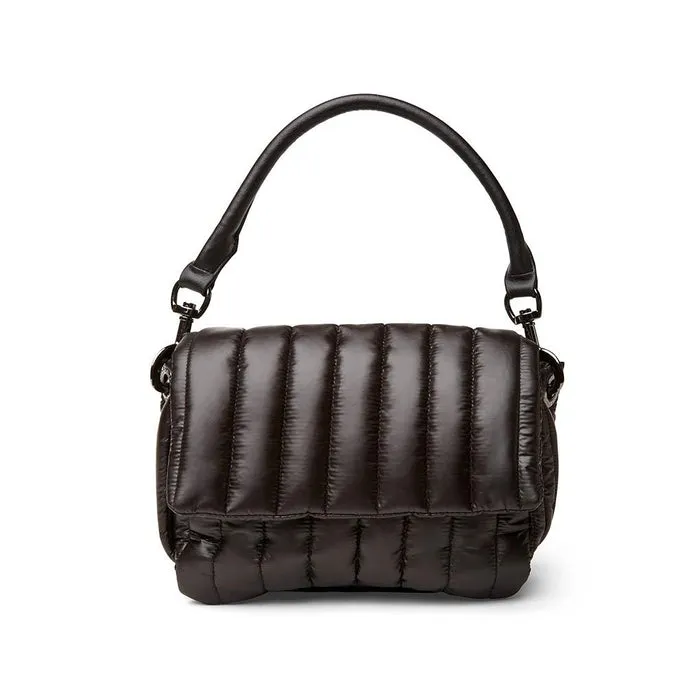 Think Royln - Bar Bag in Shiny Black
