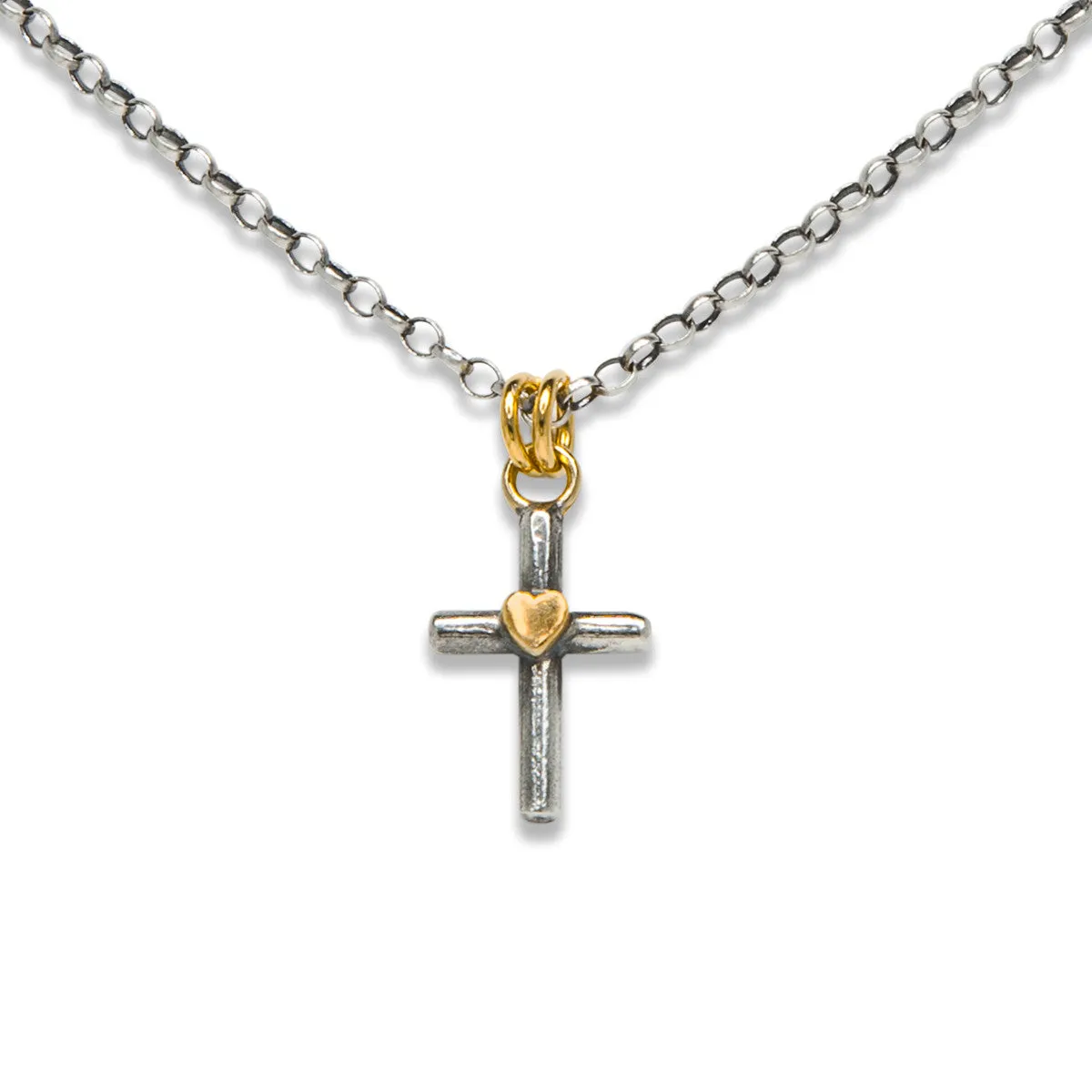 Tiny Cross Necklace