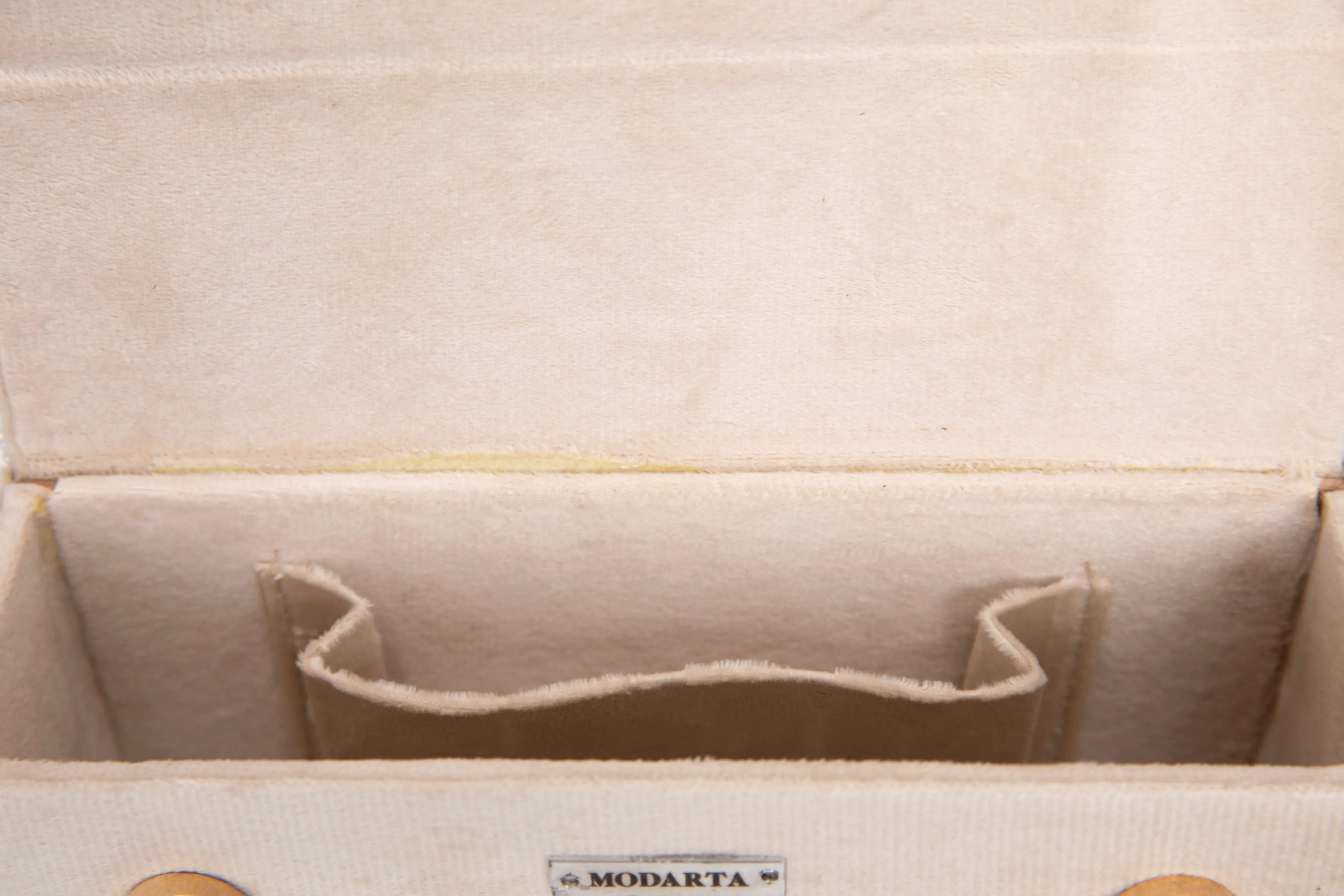 Unique Women's Designer Suede Embroidery Flap Clutch