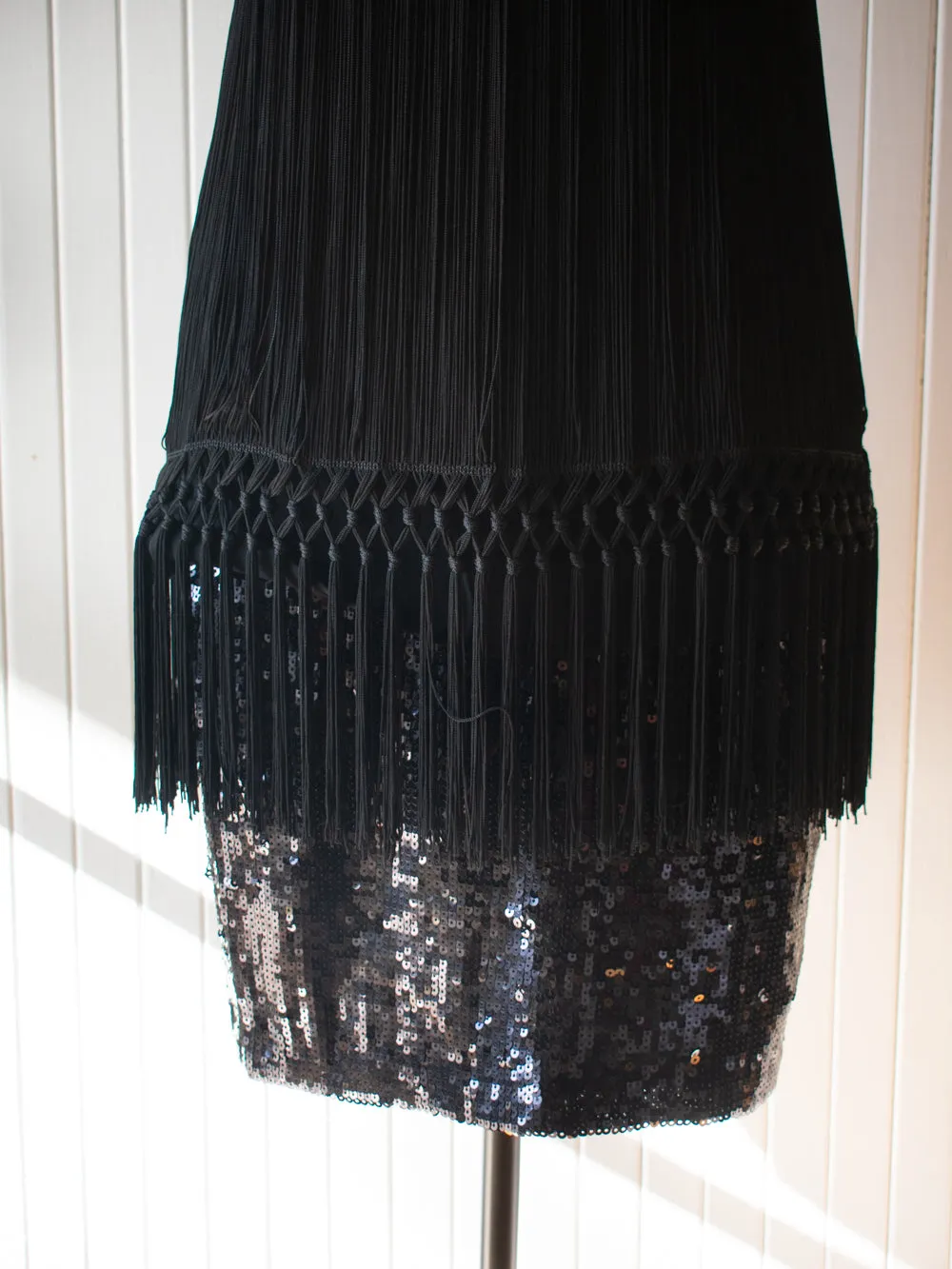 Vintage Moschino Fringe Blouse Small